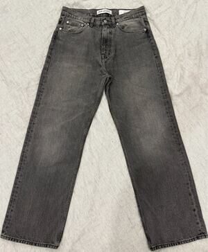 Our Legacy Third Cut Ash Dust Chain Twill Gray Jeans Mens 29